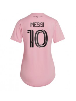 Ženski Nogometna dresi replika Inter Miami Lionel Messi #10 Domači 2023-24 Kratek rokav